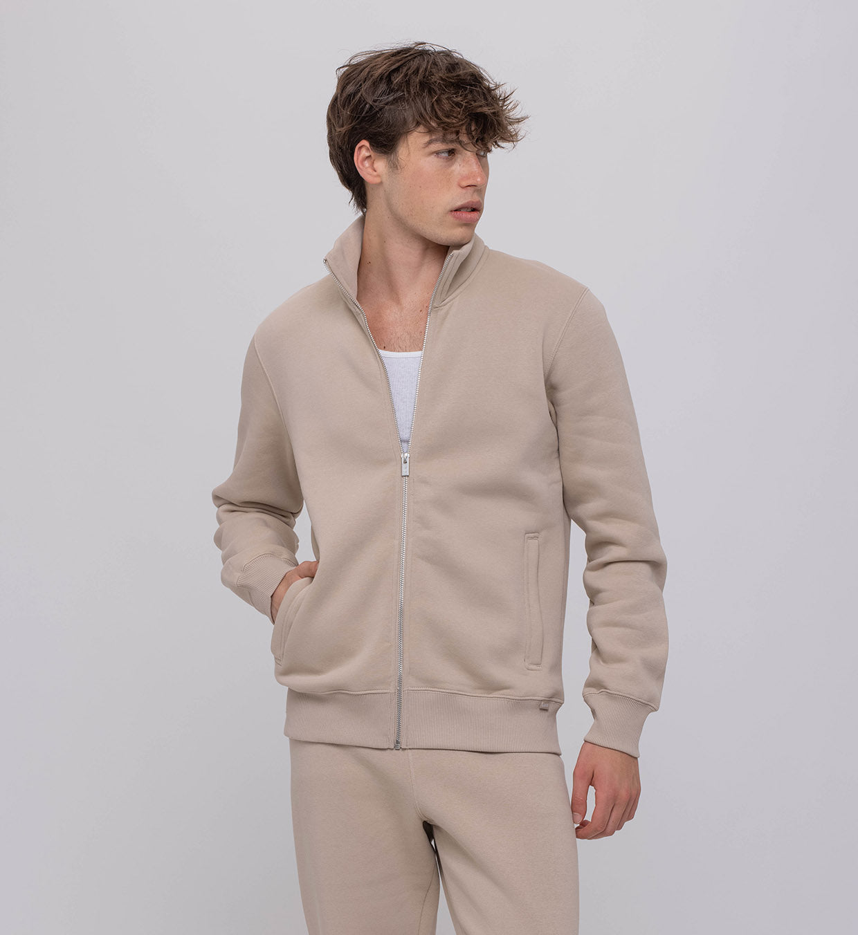 Benno Fleece Cardigan